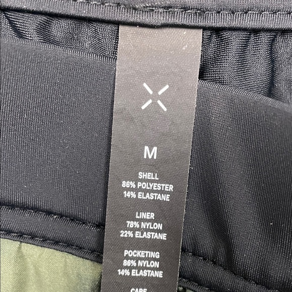 Ten Thousand Interval Athletic Gym Activewear Men's M Green Black Tie-Dye Shorts - Picture 7 of 7